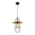 Lampa wisząca MASSON Żółta śr. 28cm. E27 Lucide 743090134  5411212740823 lampynox noxbox www.lampynox.pl 2.jpg