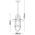 Lampa wisząca MASSON Żółta śr. 28cm. E27 Lucide 743090134  5411212740823 lampynox noxbox www.lampynox.pl 7.jpg
