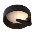 Lampa sufitowa ściemnialna czarna MIAMI LED DIM 12W śr. 30cm. 3000K Lucide 741063030  5411212740755 lampynox noxbox www.lampynox.pl 2.jpg