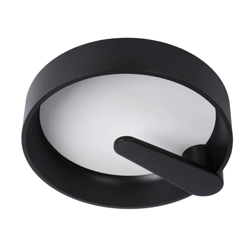 Lampa sufitowa ściemnialna czarna MIAMI LED DIM 15W śr. 40cm. 3000K Lucide 741064030  5411212740762 lampynox noxbox www.lampynox.pl 1.jpg