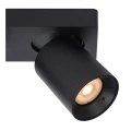 Spot ściemnialny NIGEL Czarny LED 2x5W DIM 2xGU10 Lucide 099291030  5411212092557 lampynox noxbox www.lampynox.pl 4.jpg