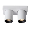 Spot ściemnialny NIGEL Biały LED 2x5W DIM CRI95 2xGU10 Lucide 099291031  5411212092564  lampynox noxbox www.lampynox.pl 2.jpg