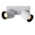 Spot ściemnialny NIGEL Biały LED 2x5W DIM CRI95 2xGU10 Lucide 099291031  5411212092564  lampynox noxbox www.lampynox.pl 3.jpg