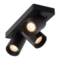 Spot ściemnialny NIGEL Czarny LED 3x5W DIM CRI95 3xGU10 Lucide 099291530  5411212092571 lampynox noxbox www.lampynox.pl 3.jpg