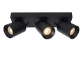 Spot ściemnialny NIGEL Czarny LED 3x5W DIM CRI95 3xGU10 Lucide 099291530  5411212092571 lampynox noxbox www.lampynox.pl 4.jpg
