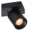 Spot ściemnialny NIGEL Czarny LED 3x5W DIM CRI95 3xGU10 Lucide 099291530  5411212092571 lampynox noxbox www.lampynox.pl 5.jpg