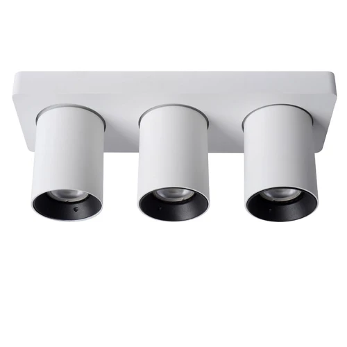 Spot ściemnialny NIGEL Biały LED 3x5W DIM CRI95 3xGU10 Lucide 099291531  5411212092588 lampynox noxbox www.lampynox.pl 1.jpg