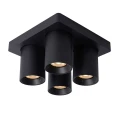 Spot ściemnialny NIGEL Czarny LED 4x5W DIM CRI95 4xGU10 Lucide 099292030  5411212092595 lampynox noxbox www.lampynox.pl 2.jpg
