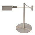Lampka stołowa regulowana ściemnialna NUVOLA Satynowy chrom LED DIM 9W 3000K lampynox noxbox www.lampynox.pl 5.jpg