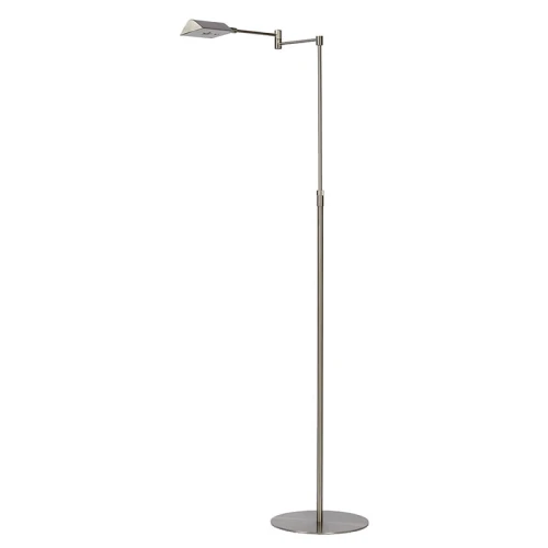 Lampka podłogowa stojąca regulowana ściemnialna NUVOLA Satynowy chrom LED DIM 9W 3000K Lucide 197650912  5411212193957 lampynox noxbox www.lampynox.pl 1.jpg