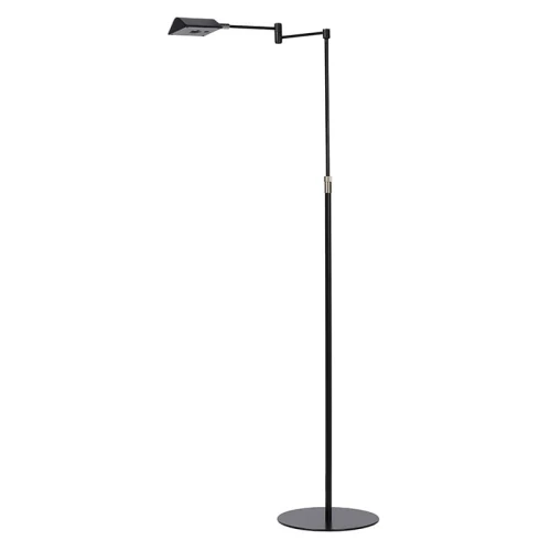 Lampka podłogowa stojąca regulowana ściemnialna NUVOLA Czarna LED DIM 9W 3000K Lucide 197650930  5411212193964 lampynox noxbox www.lampynox.pl 1.jpg