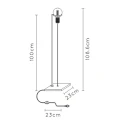 Lampa podłogowa stojąca OTTELIEN wys. 1m. E27 Lucide 307711030  5411212302496 lampynox noxbox www.lampynox.pl 8.jpg