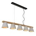 Lampa wisząca POSSIO 5xE14 Beton  Drewno Lucide 034130541  5411212030726 lampynox noxbox www.lampynox.pl 3.jpg