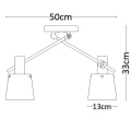 Lampa sufitowa regulowana QUINNY wys. 33cm. 2xE27 Lucide 741071230  5411212740793 lampynox noxbox www.lampynox.pl 9.jpg