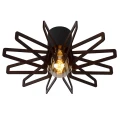 Lampa sufitowa ZIDANE Czarna E27 Lucide 771844530  5411212771001 lampynox noxbox www.lampynox.pl 2.jpg