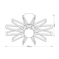 Lampa sufitowa ZIDANE Czarna E27 Lucide 771844530  5411212771001 lampynox noxbox www.lampynox.pl 4.jpg