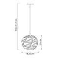 Lampa wisząca MALUNGA Szara E27 Lucide 214152536  5411212210975 lampynox noxbox www.lampynox.pl 7.jpg