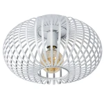 MANUELA Biała śr. 40cm. E27 Lampa sufitowa
