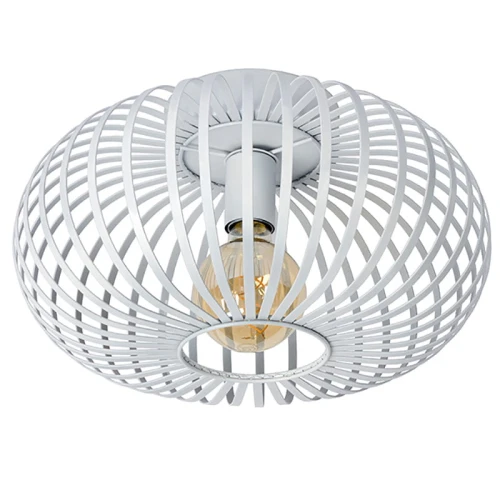 Lampa sufitowa MANUELA Biała śr. 40cm. E27 Lucide 781744031  5411212782359 lampynox noxbox www.lampynox.pl 1.jpg