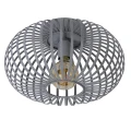 Lampa sufitowa MANUELA Szara śr. 40cm. E27 Lucide 781744036  5411212782588 lampynox noxbox www.lampynox.pl 1.jpg