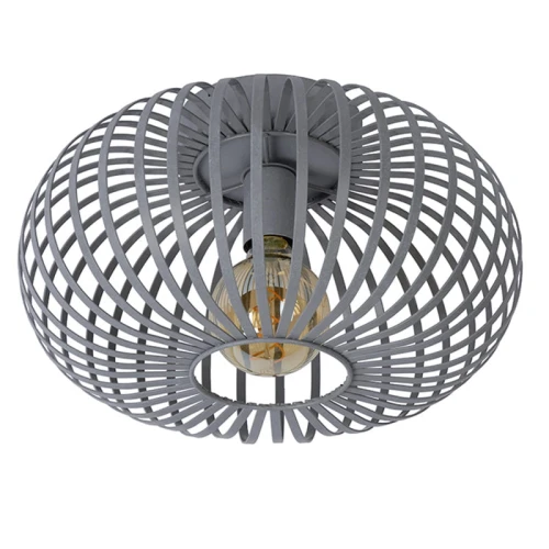 Lampa sufitowa MANUELA Szara śr. 40cm. E27 Lucide 781744036  5411212782588 lampynox noxbox www.lampynox.pl 1.jpg