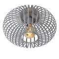 Lampa sufitowa MANUELA Szara śr. 40cm. E27 Lucide 781744036  5411212782588 lampynox noxbox www.lampynox.pl 3.jpg