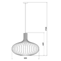 Lampa wisząca MANUELA Miedźiana śr. 50cm. E27 Lucide 783745017  5411212782069 lampynox noxbox www.lampynox.pl 5.jpg