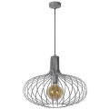 Lampa wisząca MANUELA Szara śr. 50cm. E27 Lucide 783745036  5411212782328 lampynox noxbox www.lampynox.pl 1.jpg