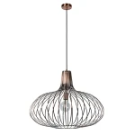 MANUELA Miedziana śr. 65cm. E27 Lampa wisząca