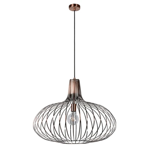 Lampa wisząca MANUELA Miedziana śr. 65cm. E27 Lucide 783746517 5411212781840 lampynox noxbox www.lampynox.pl 1.jpg