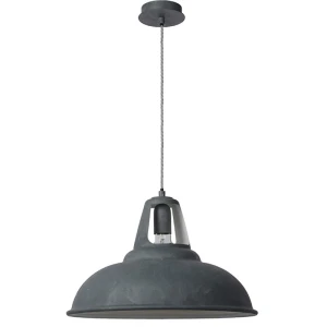 MARKIT Szara śr. 45cm. E27 Lampa wisząca