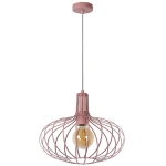 MERLINA Różowa śr. 38cm. E27 Lampa wisząca