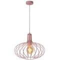 Lampa wisząca MERLINA Różowa śr. 38cm. E27 Lucide 783933866  5411212782571 lampynox noxbox www.lampynox.pl 2.jpg