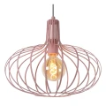 Lampa wisząca MERLINA Różowa śr. 38cm. E27 Lucide 783933866  5411212782571 lampynox noxbox www.lampynox.pl 3.jpg