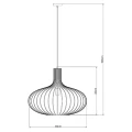 Lampa wisząca MERLINA Różowa śr. 38cm. E27 Lucide 783933866  5411212782571 lampynox noxbox www.lampynox.pl 6.jpg