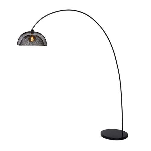 Lampa podłogowa stojąca MESH Czarna E27 Lucide 307730130  5411212302519 lampynox noxbox www.lampynox.pl 1.jpg