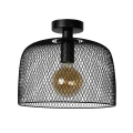 Lampa sufitowa MESH Czarna śr. 29,5cm. E27 Lucide 431043030  5411212430564 lampynox noxbox www.lampynox.pl 1.jpg