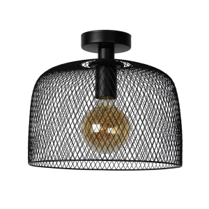 MESH Czarna śr. 29,5cm. E27 Lampa sufitowa