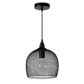 Lampa wisząca MESH Czarna śr. 24cm. E27 Lucide 434042230  5411212430380 lampynox noxbox www.lampynox.pl 1.jpg