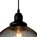 Lampa wisząca MESH Czarna śr. 28cm. E27 434042830  5411212430397 lampynox noxbox www.lampynox.pl 5.jpg