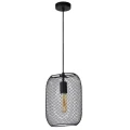 Lampa wisząca MESH Czarna szer. 23,5cm. E27 Lucide 783920130  5411212782533 lampynox noxbox www.lampynox.pl 1.jpg