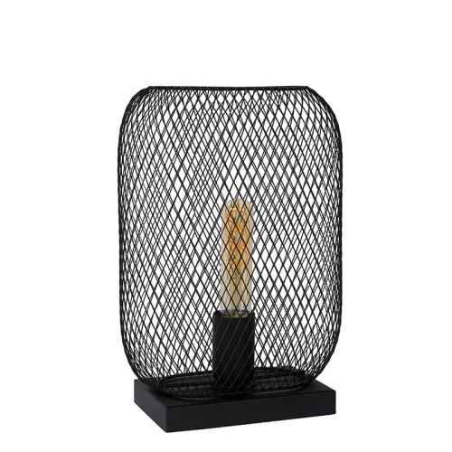 Lampka stołowa MESH Czarna E27 Lucide 785920130  5411212782540 lampynox noxbox www.lampynox.pl 1.jpg