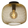 Lampa sufitowa MESH Matowe złoto śr. 30cm. E27 Lucide 451853002  5411212451132 lampynox noxbox www.lampynox.pl 2.jpg