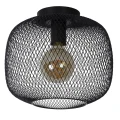 Lampa sufitowa MESH Czarna śr. 30cm. E27 Lucide 451853030  5411212451149 lampynox noxbox www.lampynox.pl 1.jpg