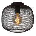Lampa sufitowa MESH Czarna śr. 30cm. E27 Lucide 451853030  5411212451149 lampynox noxbox www.lampynox.pl 2.jpg