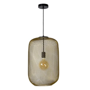 MESH Matowe złoto śr. 35cm. E27 Lampa wisząca