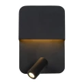 Kinkiet snake LED 5W z gniazdem USB BOXER Czarny LUCIDE 792000830  5411212791535 lampynox noxbox www.lampynox.pl 3.jpg