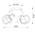 Spot NILA 2xE14 Lucide 779771230  5411212770981 lampynox noxbox www.lampynox.pl 7.jpg
