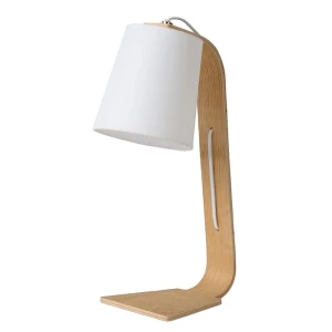 NORDIC Biała E14 Lampka stołowa