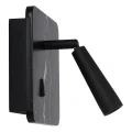 Kinkiet ruchomy z gniazdem ładowania USB OREGON Czarny LED 3W Lucide 772820330  5411212770936 lampynox noxbox www.lampynox.pl 4.jpg